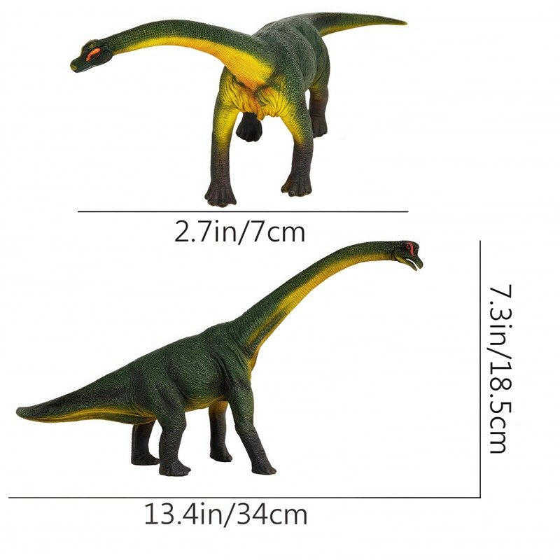 Gemini&Genius Dinosaur Toys Brachiosaurus a Long Neck Dinosaurs Action Figure