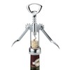 Ghidini PUI041 Commercial Wing Wine Opener Chrome, Body: Zinc Alloy
