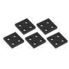 5Pcs Aluminum Profile End Cap Alloy Metal Cover Plate Linear