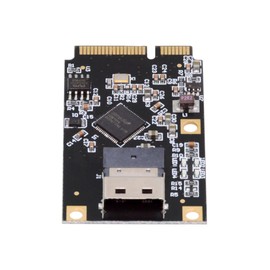 chenyang MINI PCI-E Riser Card Adapter, MINI PCI-E to Slimline SFF-8654 SATA Hard Drive Expansion Card Adapter