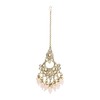 I Jewels Gold Plated Indian Wedding Bollywood Kundan Pearl Drop