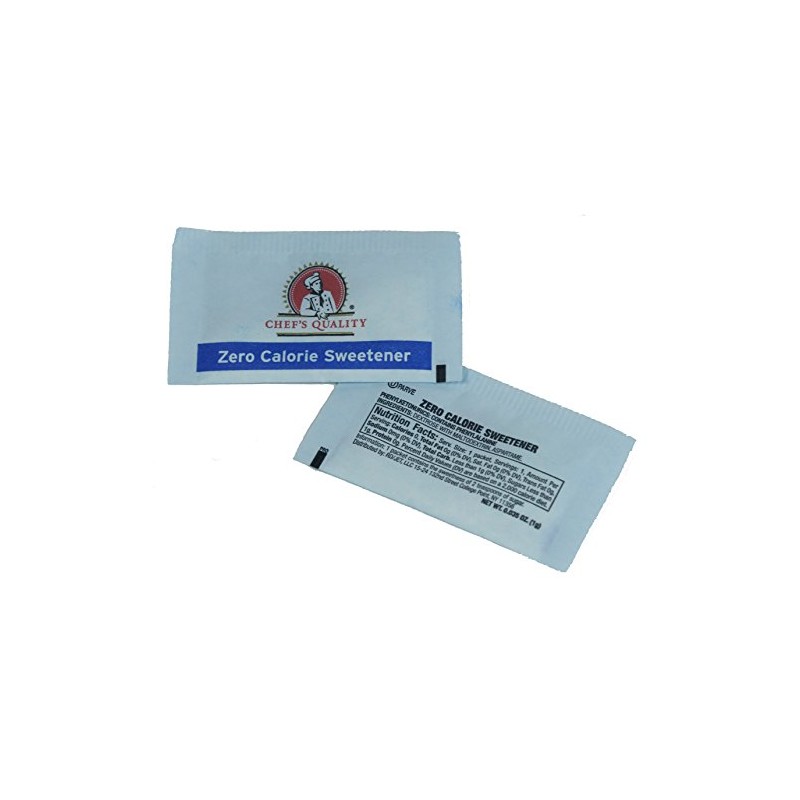 Sugar Substitute Aspartame, Zero-Calorie Sweetener, 1-gram (1000 Packets)