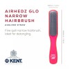 Kent AHGLO01 Airhedz Glo Half Round Narrow Detangling Hair Brush