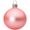 Sikora Essentials Klassische Christbaumkugeln aus Glas - matt - 6