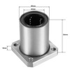 uxcell LMK30UU Square Flange Linear Ball Bearings, 30mm Bore Dia,