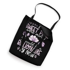 Sweet Pea Flower Essentials Sweet Pea Plants Live Sweat Peas Tote Bag