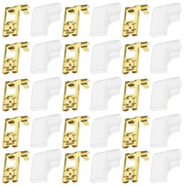 The Lord of the Tools 50PCS 6.3mm Crimp Terminal Spade Connector 90° Angled with 50PCS Insulating Sleeves for Equipment Switch Quad Bike Scooter Boat Household Appliances