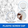 LOGJAM 300 Pcs 5 Size Plastic Hole Plugs Cover, 1/5"