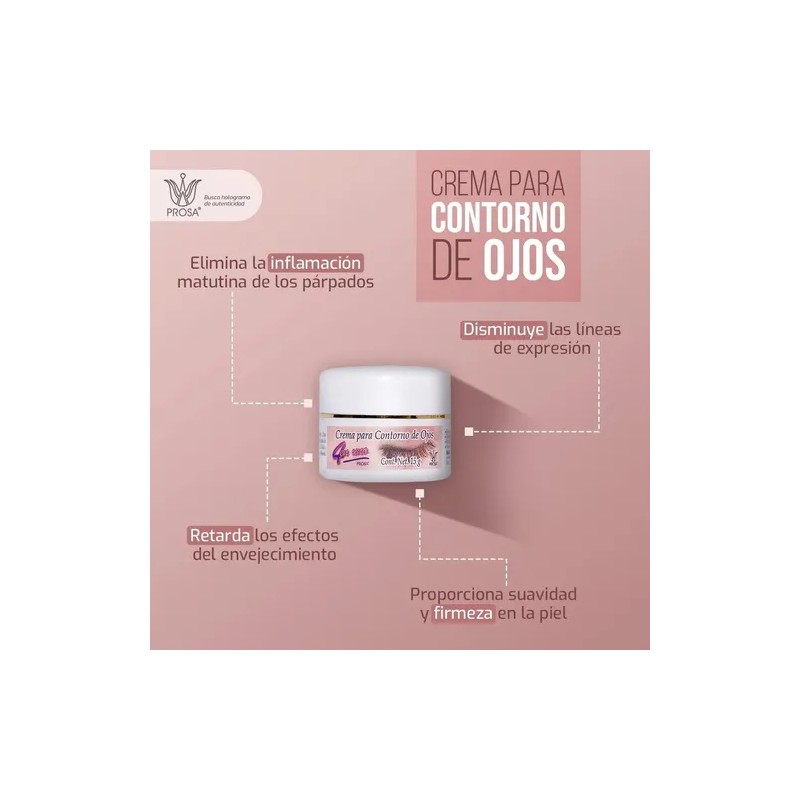 Crema Contorno Para Ojos 4 En 1 Prosa