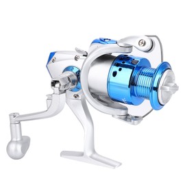 1000-7000 Saltwater Ice Fishing Spinning Reel Sea 5.5:1 Line Wheel Plastic Head(blue SA3000)