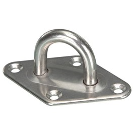 PEREL 50 x 80 mm Stainless Steel Pad Eye