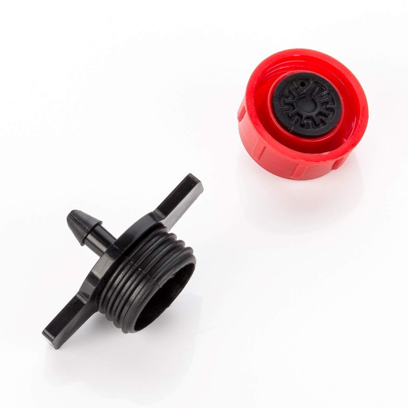 LST Micro Dripper Mini Dripper Garden Irrigation Pressure Regulated Red
