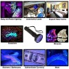Unbranded UV Ultraviolet Light Flashlight Inspection 100 LED BlackLight 395nM