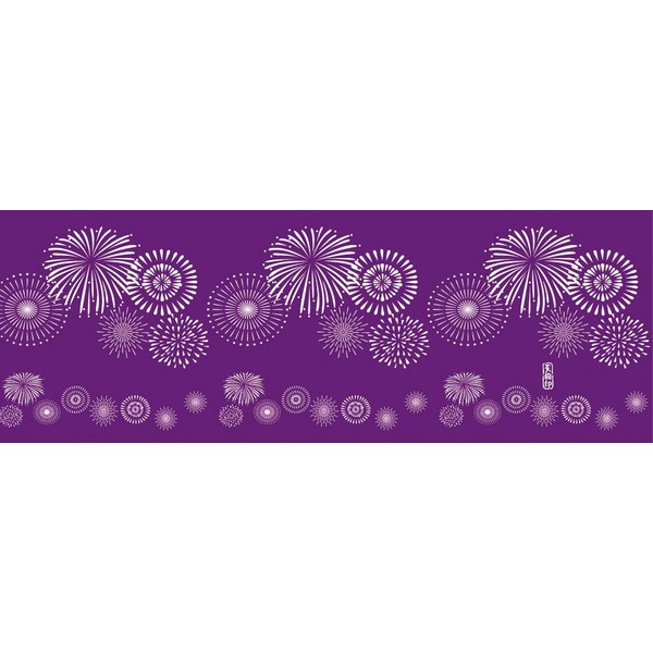 Japanese Style Gauze Long Towel No.44 Fireworks TW-120