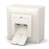 hb-digital 1x CAT 6a Network Socket LAN Socket Universal Junction