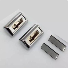 n/a 78-87 Monte El Camino Door Pull Strap Chrome End Kit 1 Set with Covers