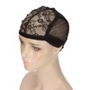 3Pcs Wig Caps for Making Wigs with Elastic Band Nylon