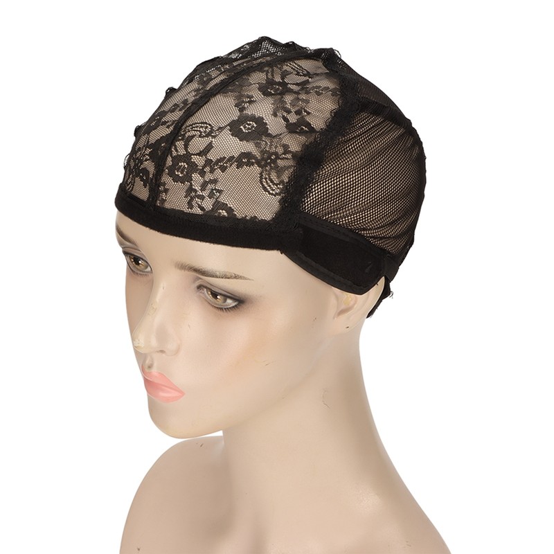 3Pcs Wig Caps for Making Wigs with Elastic Band Nylon