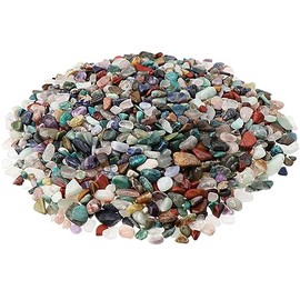 NKlaus 900 g Tumbled Stones Mix 5-15 mm Healing Stones Gemstones Decoration 14687