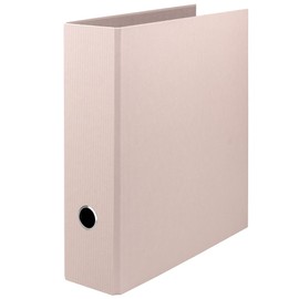 Rössler 1317452580 - S.O.H.O. Folder DIN A4 with lever mechanism, spine width 85 mm, powder, 1 piece