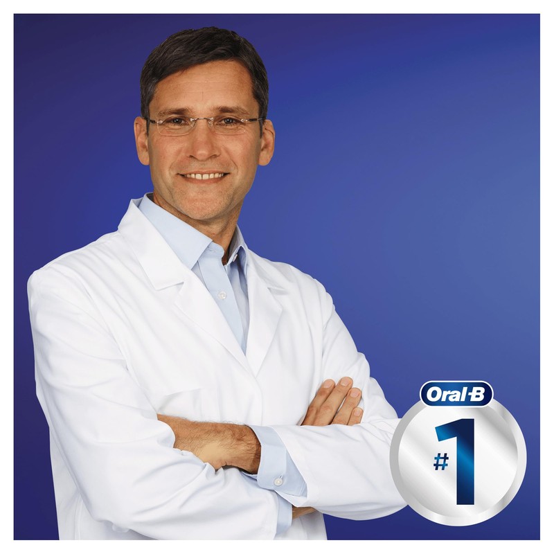 Oral-B 123 Indicator Medium Manual Toothbrush, Gentle On Teeth and