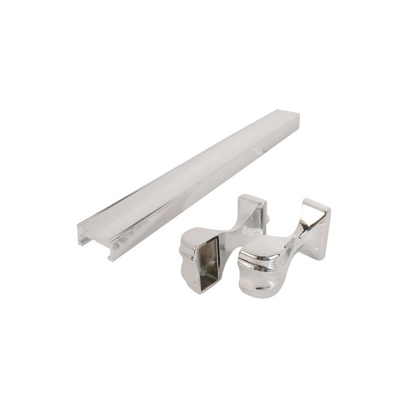 Prime-Line M 6093 32 In., Chrome, Tub and Shower Towel
