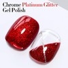 Double Rhythm 15ML Glitter Gel Polish Shimmer Reflective Holographic Color