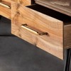 SYZOW 6 Pack Antique Brass Retro Cabinet Pulls 160mm Hole