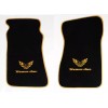 AFM NEW! Black FLOOR MATS 1970 - 1981 FIREBIRD Embroidered