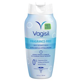 Vagisil Intimate Wash Unscented eComm Singles 12 onzas