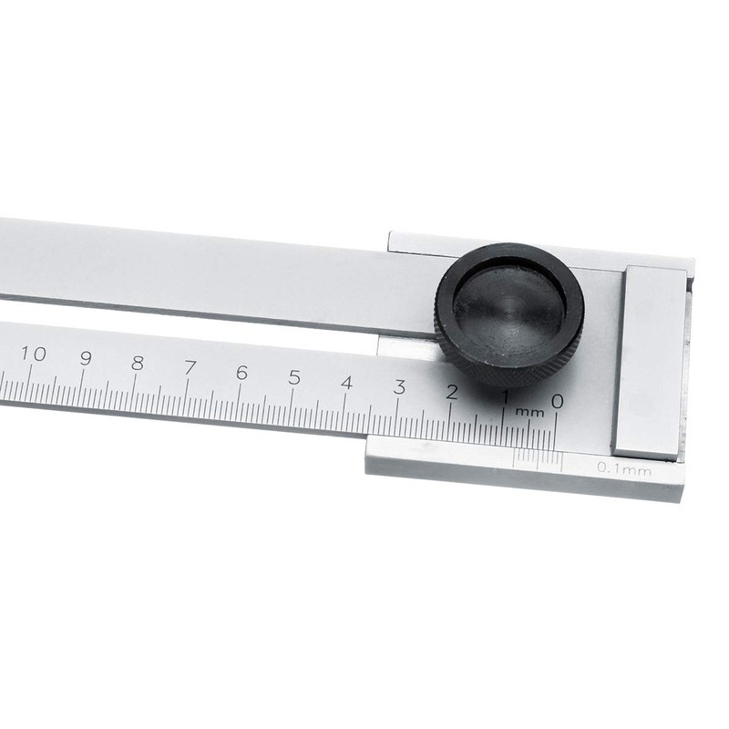 CarAngels Carpentry Ruler Gauge Sliding Scoya Carpenter Measuring and Marking