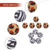 DOITOOL Leopard Print Cat Toy Balls 10Pcs Activity Cat Playing