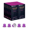 Grano Milano Forte - 100 Aluminium Coffee Pods Compatible with