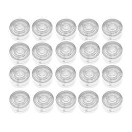 Cucioki 20PCS/Set Effect Pedal Protection Caps Effect Pedal Footswitch Cap Foot Nail Cap Protection Cap for Guitar Effect Pedal Protection Cap