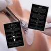 How to Clean Lash Extension Instruction Card | 30 Pack