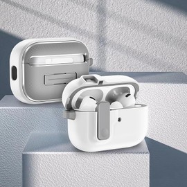 Anlalish Compatible Airpods 4th Generation Case Compatible with Carabiner Stylish Earphones Airpods 4 Covers Cute Lightweight Airpods with Secure Lock 4 Covers Shockproof Drop Prevention Popular