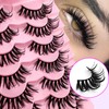 False Eyelashes, Manga Eyelashes, Wet Look, D-curl, Japanese Style, Cosplay,