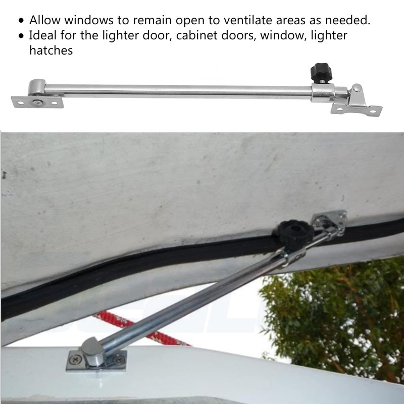 299-534 mm Adjuster for Telescopic Hatch Support Stainless Steel Marine