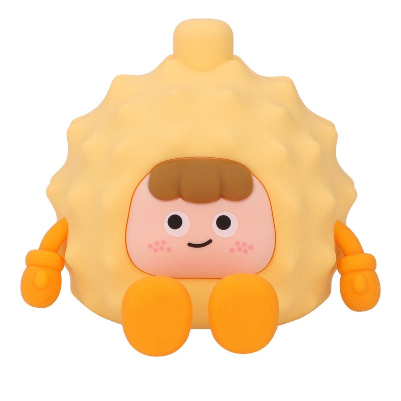 Durian Night Light Silicone Soft Light Rechargeable Cute Tap Control