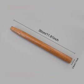 TorSor 3 Pack Sledge Hammer Handle Replacement 12 1/2" 35cm Solid Hard Dense Wood Handles Grip for Drilling Hammer Sledgehammer Rubber Mallet Hammer Ball Pein Hammer Strike Club Hammers