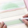 Jelly Color, 4-Piece Set, Triangle Ruler, Semicircle Protractor, Drawing Tool,