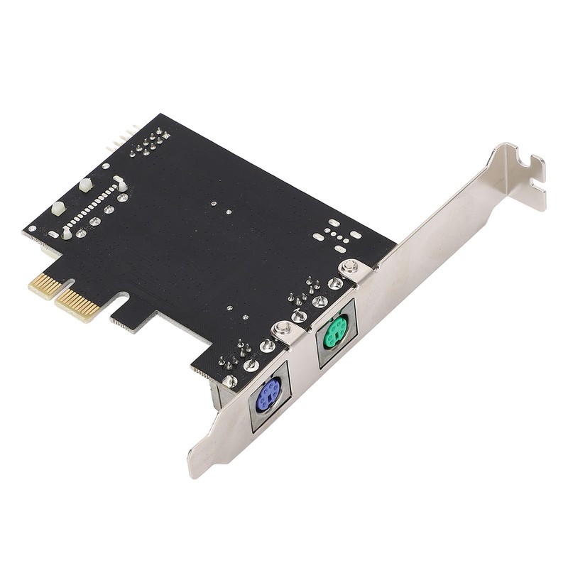 PCIe to PS/2 Adapter Card MCS9990CV Chip Built in USB2.0