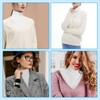 Doyeemei Collar Turtleneck Neck Warmer Women's High Neck Top Wear
