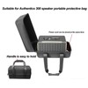 Speaker Carrying Case Waterproof Shockproof Portable Hard Speaker Storage Bag
