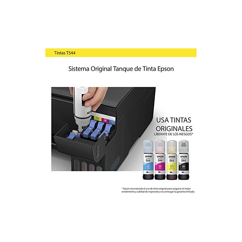 Epson Ecofit Botellas de Tinta Color Negro T544 2 Unidades