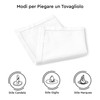 Encasa XO Cloth Napkins Set of 12 | Pure Cotton