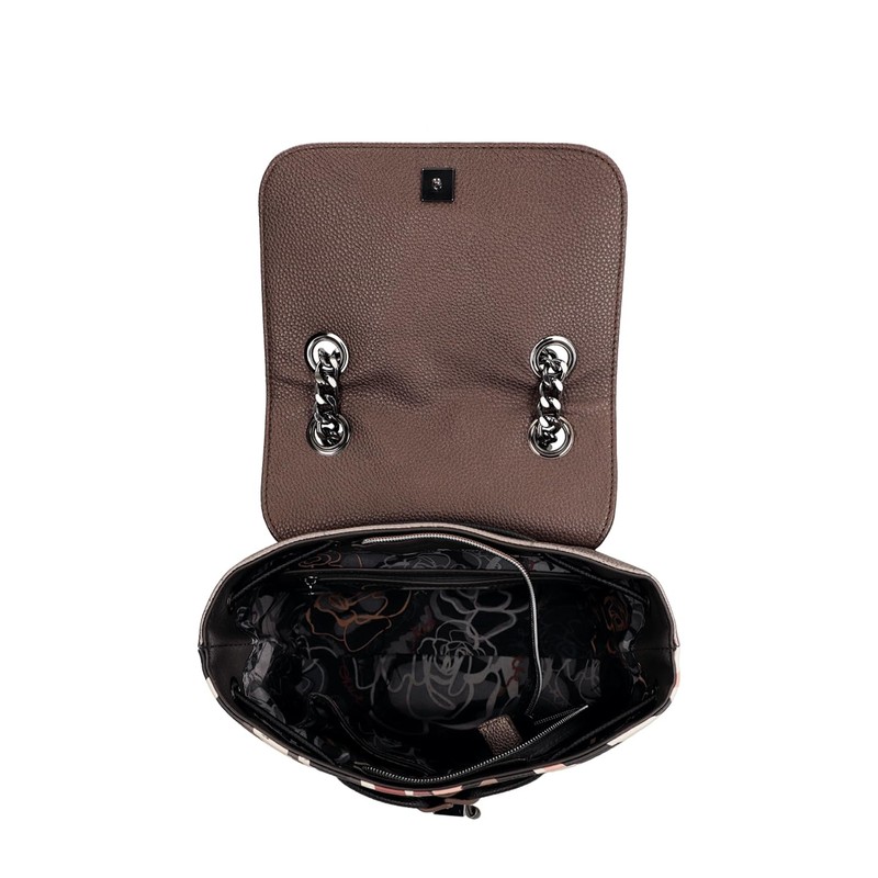 Anekke Parisian Backpack with Flap Multicoloured