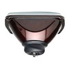 Octane Lighting 7X6 Crystal Clear Glass Lens Metal Headlight H4