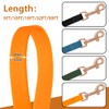 Robust and weatherproof training lead for dogs practical and (orange,