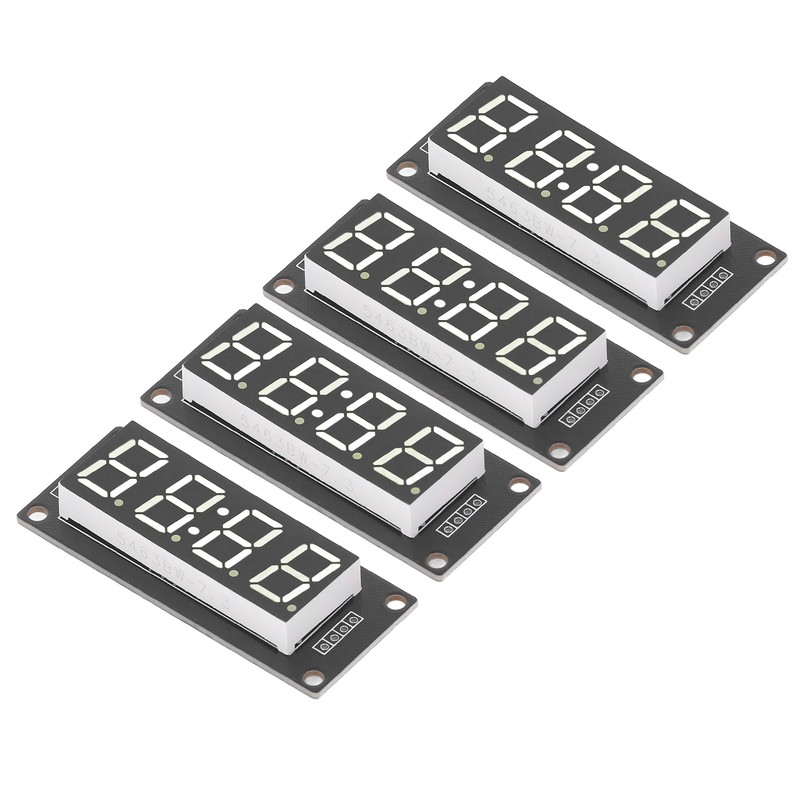4 Set 4 Digit Digital Tube LED Display Board 7